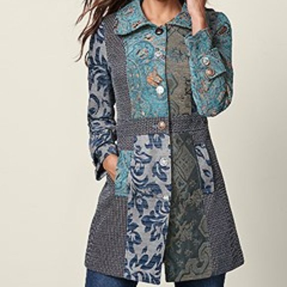 Venus Brocade Multi coat - Size 2 - Picture 1 of 10